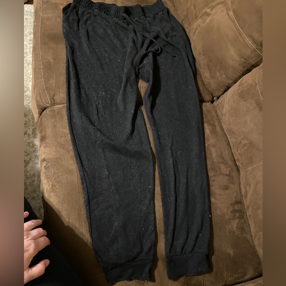 Black joggers